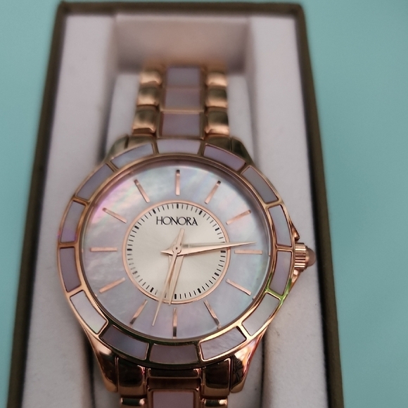 Honora Rose Gold Women's Watch - Picture 2 of 6